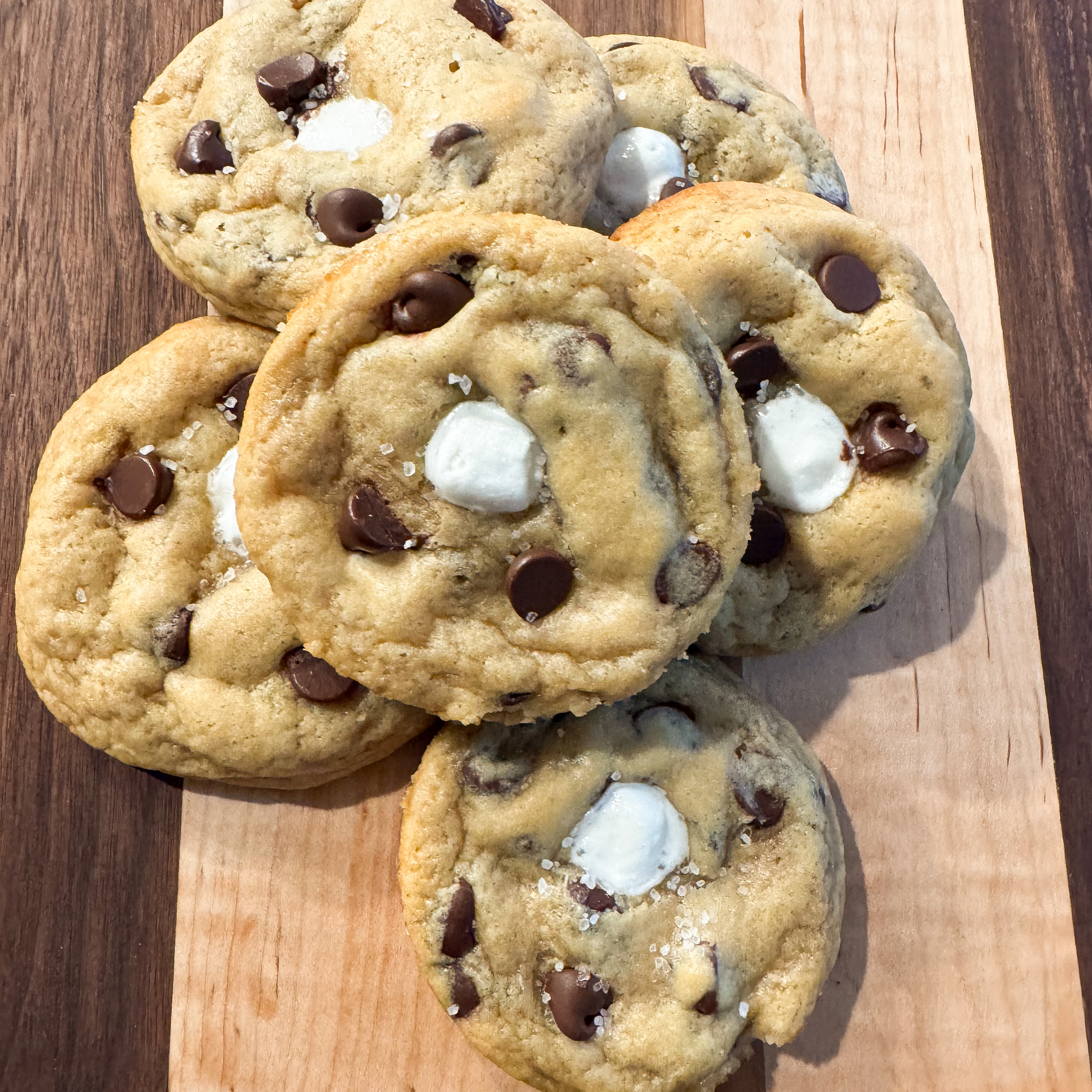 Chocolate Chip Marshmallow Cookies